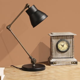 Opviq AYD-3315 Lámpara de mesa metálica color Antiqued